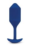 Korek analny Vibrating Snug Plug 4 Navy b-Vibe - 2