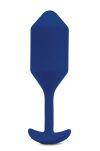 Korek analny Vibrating Snug Plug 4 Navy b-Vibe - 3