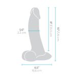 Dildo 25 cm Slipskin 10 Inch Curvy B-Vibe - 10