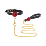 Obróżka Ze Smyczą Wild Roses Collar & Leash Taboom - 4