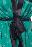 Aster Robe Green Peniuar - 3