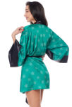 Aster Robe Green Peniuar - 2