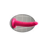 Dildo 18 Cm Slim Pink 7
