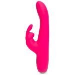 Wibrator Króliczek Slimline Curve Rabbit Vibrator Pink Happy Rabbit - 5