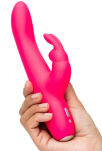 Wibrator Króliczek Slimline Curve Rabbit Vibrator Pink Happy Rabbit - 3