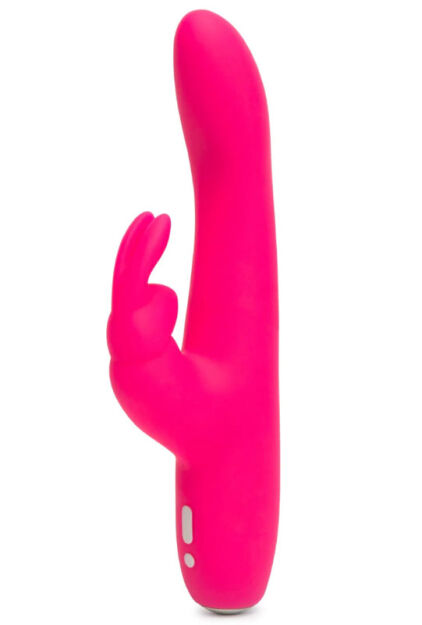 Wibrator Króliczek Slimline Curve Rabbit Vibrator Pink Happy Rabbit