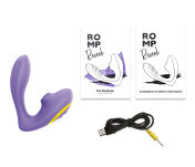 Podwójny stymulator łechtaczki i punktu G Reverb Lilac Romp - 10