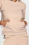 Koko Dres bawełniany beżowy - 3