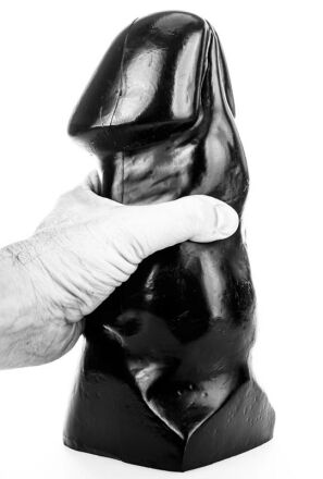 Dildo AB58 Cum Gun 23 x 10.5cm All Black