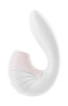Wibrator Ze Stymulatorem Łechtaczki Supernova White Satisfyer - 4