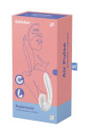 Wibrator Ze Stymulatorem Łechtaczki Supernova White Satisfyer - 6