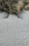 Soft Fluff Czapka Jasno Szara - 2