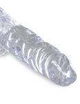Dildo 10Cm King Cock Clear Cock With Balls Pipedream - 5