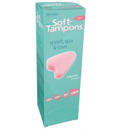 Tampony Bez Sznurka Soft Tampons Mini 10 Sztuk JoyDivision