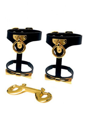 Efektowne Skórzane Kajdanki Na Nogi Upko Butterfly Effect Body Accessories Ankle Cuffs UPKO