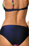 Tamara M-399 Blu Scuro-Rosa Shocking-Blight Green Kostium kąpielowy - 4