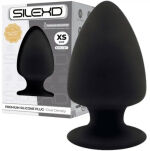 Korek Analny Plug Model 1 Xs 8 Cm Black Silexd - 2