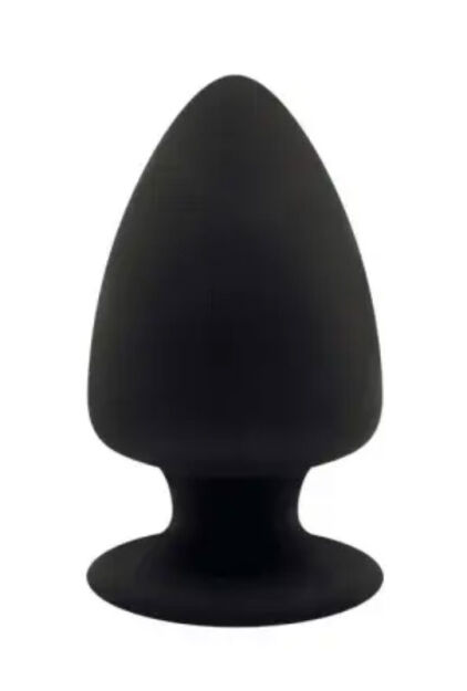 Korek Analny Plug Model 1 Xs 8 Cm Black Silexd
