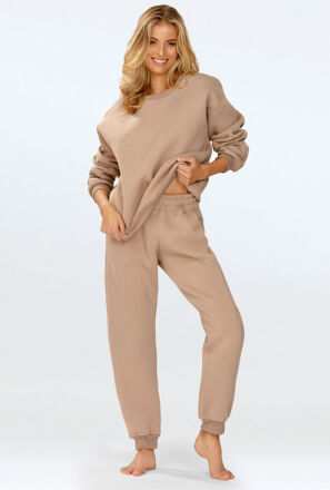 Rehema Komplet Cappuccino Bluza i Spodnie