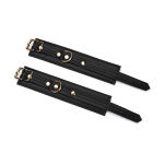 Kajdanki Black Organosilicon Wrist Cuffs Liebe Seele - 4