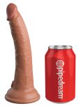 Dildo 18Cm King Cock Elite Dual Density Silicone Cock Tan Pipedream - 4