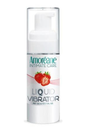 Lubrykant Liquid Vibrator Strawberry 30Ml Amoreane