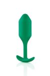 Korek analny Snug Plug 2 Green b-Vibe - 3