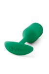 Korek analny Snug Plug 2 Green b-Vibe - 4