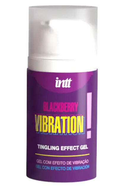 Płynny wibrator Vibration Black Berry 15ml intt