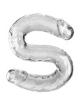 Podwójne dildo 46 cm King Cock Clear Double Dildo 18