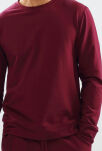 Justin Bluza męska bordo - 3