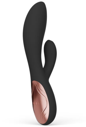 Wibrator króliczek z ruchem posuwistym Ina Thrust Black LELO