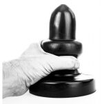 Korek analny AB52 Plunger 15 x 8cm All Black - 2
