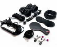 Akcesoria Erotyczne Fury Bdsm Kit Black Alive - 2