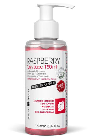 Raspberry Tasty Lube Lubrykant Jadalny 150 Ml Lovely Lovers
