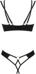 Nesari Crotchless Set Komplet bielizny otwarty - 7
