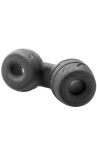 Pierścień Erekcyjny Silaskin Cock & Ball Black Perfect Fit - 2