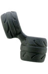 Pierścień Erekcyjny Silaskin Cock & Ball Black Perfect Fit - 3