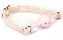 Knebel Boudoir Amor Pink Ball Gag Liebe Seele - 3