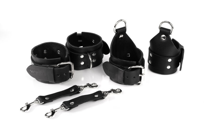 Kajdanki do Krzyża Świętego Andrzeja Primal Bond Whips