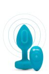 Korek analny Vibrating Jewel Plug S/M Teal b-Vibe - 2