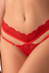 Koronkowy Komplet Bielizny Cupide Desir S/M Obsessive - 3