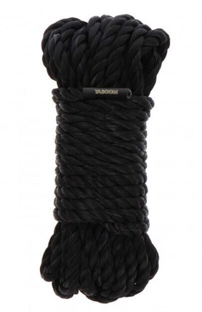 Lina Do Wiązania Bondage Rope 10 Meter 7 Mm Black Taboom