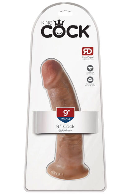 Dildo King Cock 9 Tan Pipedream