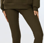 Oseye Komplet Khaki Bluza i legginsy - 5