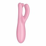 Wibrator do łechtaczki Threesome 4 Connect App Pink Satisfyer - 6