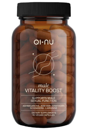 Wsparcie witalne dla mężczyzn 60 kapsułek Qi-Nu Vitality Boost