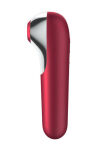 Stymulator łechtaczki z wibratorem Dual Love Red Satisfayer - 2