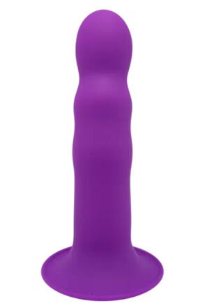 Silikonowe Dildo Premium Hitsens Model 3 Purple Adrien Lastic
