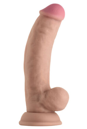 Dildo Model C 19 Cm Dong With Balls Pine Shaft